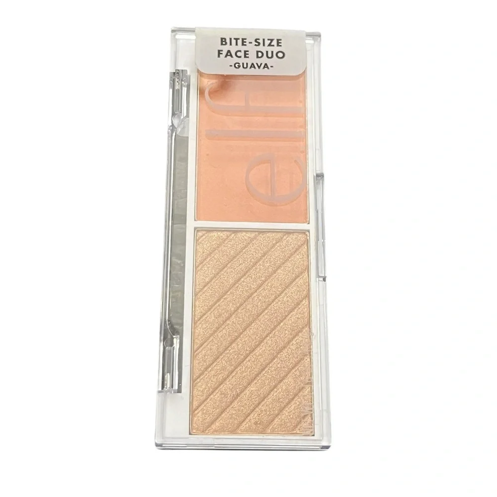e.l.f. Bite Size Highlighter & Blush Face Duo Guava 4.6 g New Neutrals NEW‎